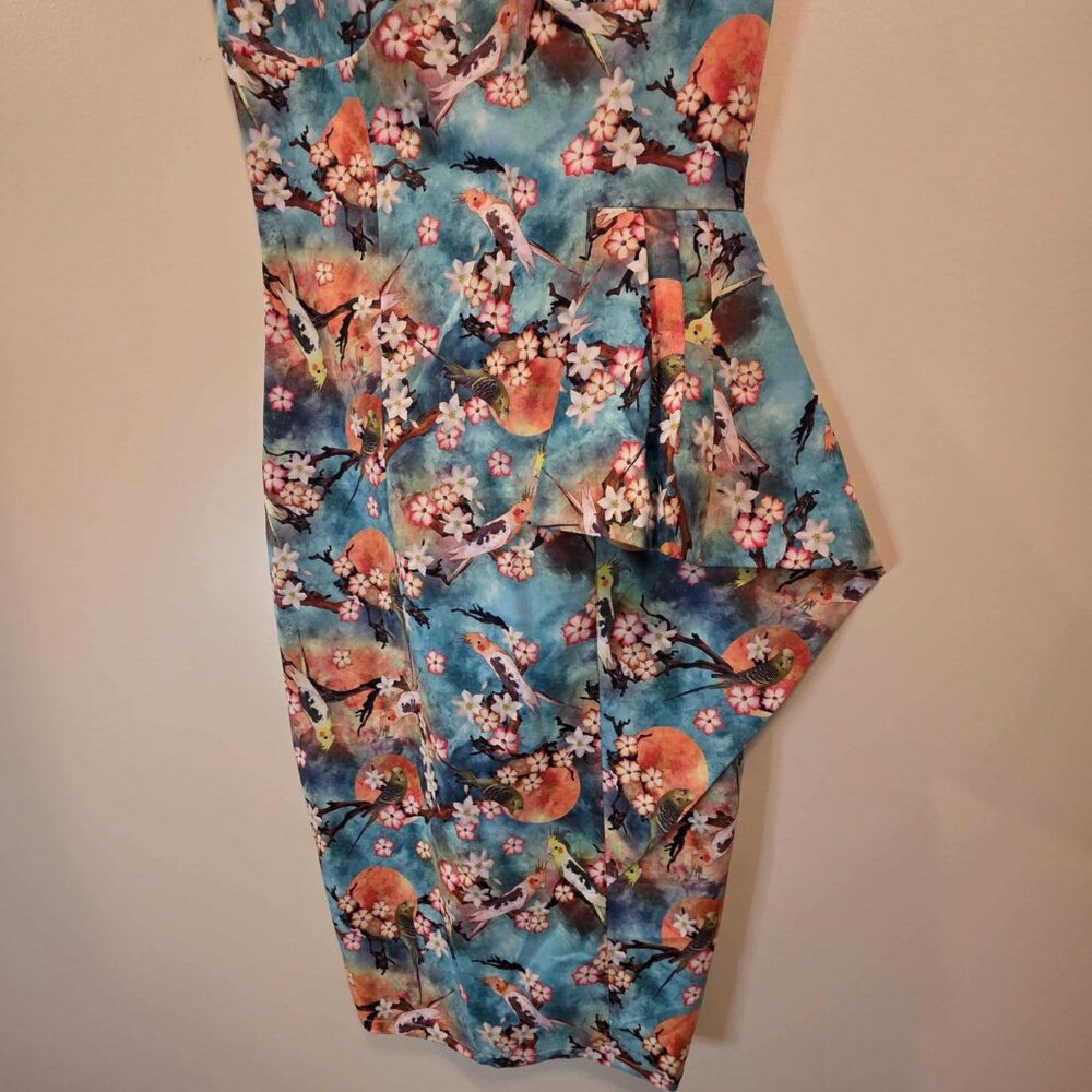 Voodoo Vixen Songbird Sarong Dress S - Picture 4 of 6